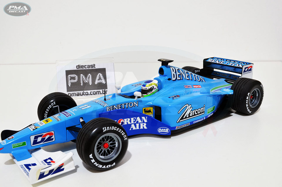 GIANCARLO FISICHELLA 2000 BENETTON B200 1:18